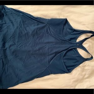 Athleta navy tank